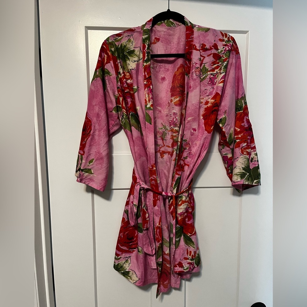 Short Robe Floral